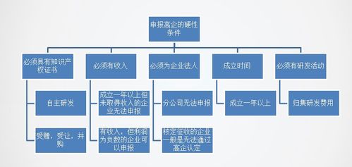 高新技術(shù)企業(yè)的硬性指標有哪些